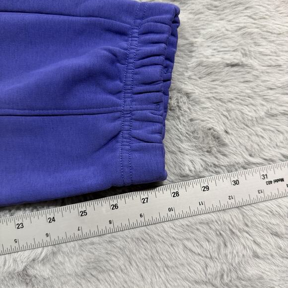 On Cloud Running Club Pants Womens XL Purple Organic Cotton Joggers Swiss - Picture 13 of 13